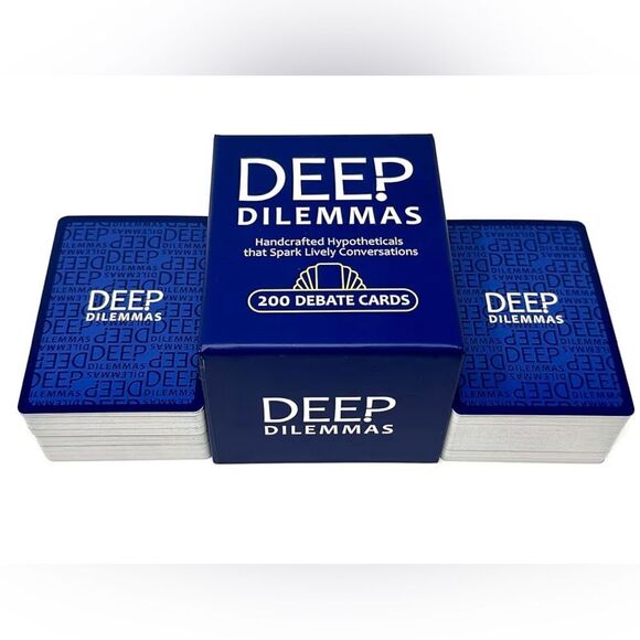 Deep Dilemmas Card Game for Ages 14+ - Picture 3 of 7